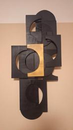 sculptuur, composition - 90 cm - Hout - 2025