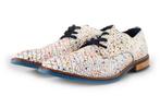 Mazzeltov Nette schoenen in maat 43 Wit | 10% extra korting, Kleding | Heren, Schoenen, Overige typen, Wit, Zo goed als nieuw