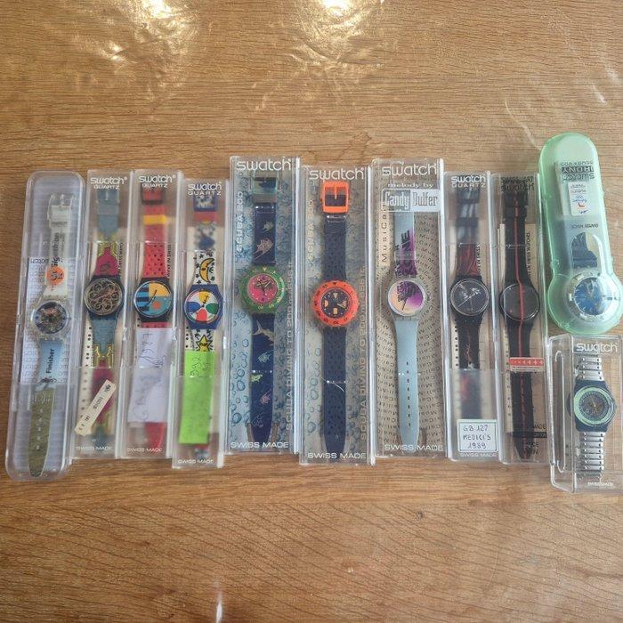 Swatch - Swatch 10 watchs NOS - Zonder minimumprijs - Unisex, Sieraden, Tassen en Uiterlijk, Horloges | Heren