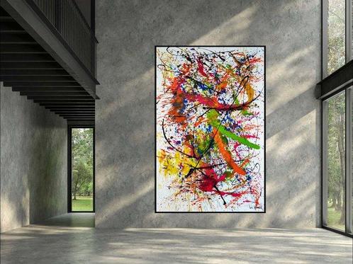 Luc Mora - Morabstract 4803 - XXL, Antiek en Kunst, Kunst | Schilderijen | Modern