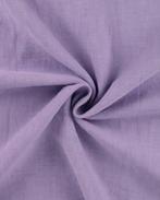 Linnen Stone-Washed Lila, Hobby en Vrije tijd, Stoffen en Lappen, Nieuw, Paars