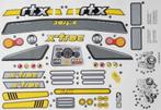Stickervel X-Trac (Rolly Toys Sticker set, Traptrekkers), Ophalen of Verzenden, Nieuw, Overige typen