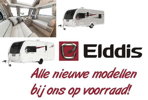 Elddis caravans. Alle 2025modellen in onze showroom te zien!, Caravans en Kamperen, Caravans, tot en met 4, 750 - 1000 kg, Elddis