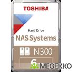 Toshiba N300 NAS 3.5  6TB SATA III HDWG460UZSVA, Nieuw, Toshiba, Verzenden