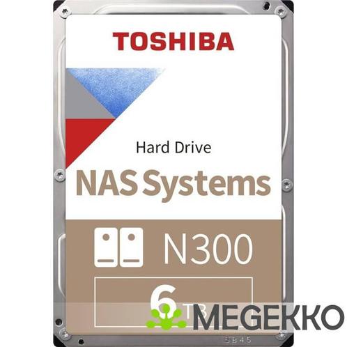 Toshiba N300 3.5  6TB SATA III HDWG460UZSVA, Computers en Software, Harde schijven, Nieuw, Verzenden