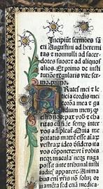 Augustinus (incunable) - Sermones ad heremitas - 1490, Antiek en Kunst, Antiek | Boeken en Bijbels