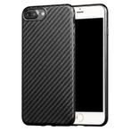 iPhone 7+ Plus X-LEVEL 0.8mm Carbon fiber Textuur TPU Soft C, Computers en Software, Tablet-hoezen, Nieuw, Verzenden