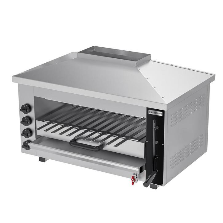 GGM Gastro | Gas Pita Oven / Salamander - 13,2 kW | SMK99 |, Witgoed en Apparatuur, Ovens, Inbouw, Verzenden