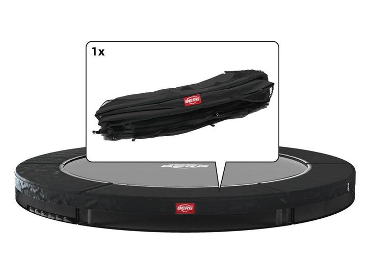 Trampoline Rand Berg Favorit inground 427-430 cm Zwart, Kinderen en Baby's, Speelgoed | Buiten | Trampolines, Nieuw, Ophalen of Verzenden