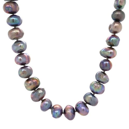 Parel collier met gouden sluiting 14 krt, Sieraden, Tassen en Uiterlijk, Kettingen, Nieuw, Ophalen of Verzenden
