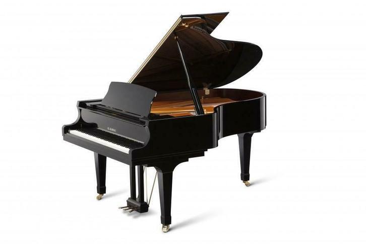 DE KAWAI GX-5 VLEUGEL, 200 CM, Muziek en Instrumenten, Piano's, Vleugel, Zwart, Nieuw, Hoogglans, Verzenden