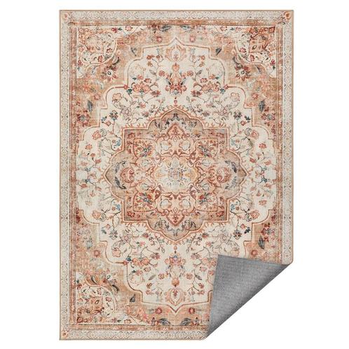 Tapijt - HOME - Vintage - Machinewasbaar - Beige, Huis en Inrichting, Stoffering | Tapijten en Kleden, Overige kleuren, Nieuw