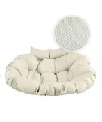 Hangstoel 2 persoons | grijs beige | Nieuw | Scherpe Prijs, Twee, Nieuw, Ophalen of Verzenden, Modern