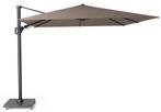 Challenger T2 premium zweefparasol 300x300 cm havanna  met, Ophalen of Verzenden, Nieuw