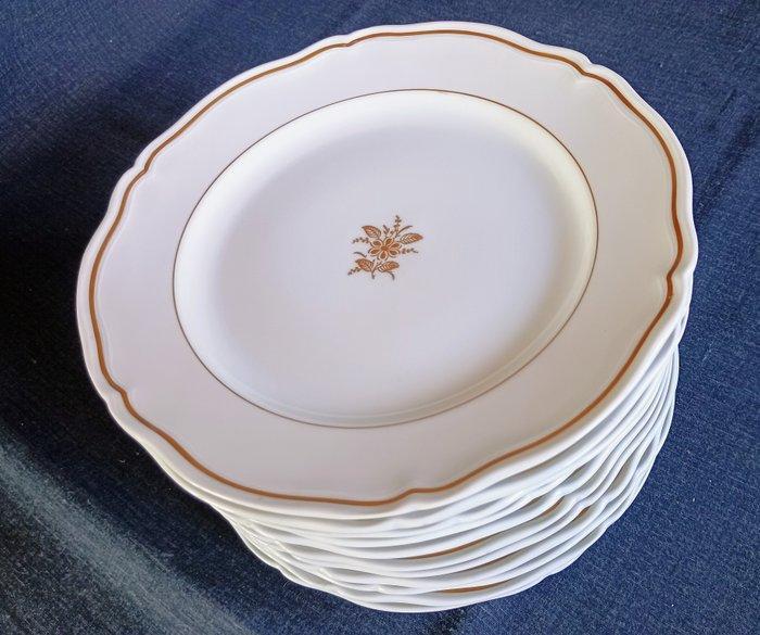 Richard Ginori - Eetservies voor 12 (10) - Antico Doccia oro, Antiek en Kunst, Antiek | Meubels | Tafels