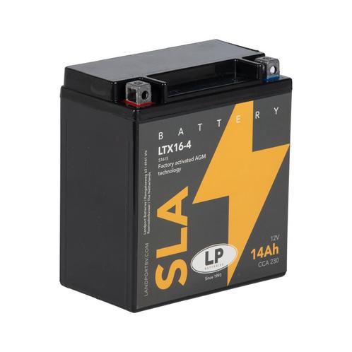 Landport (LP) SLA LTX16-4 motor accu 12 volt 14 ah (51615 -, Motoren, Onderdelen | Overige, Nieuw, Ophalen of Verzenden