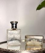 Cosmetische flacon (2) - Kristal, Zilver