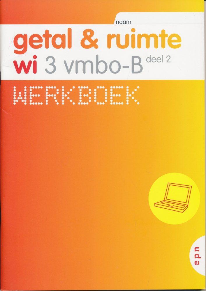 Getal en Ruimte 3 VMBO-B deel 2 Werkboek (per stuk), Boeken, Schoolboeken, Nieuw, Verzenden