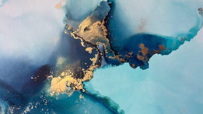 Ellis Hollering - Deep Tide - XXL, Antiek en Kunst, Kunst | Schilderijen | Modern