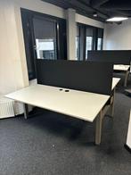 Refurbished Slinger Duo Bureau - Inclusief Levering, Huis en Inrichting, Bureaus, Verzenden, In hoogte verstelbaar, Zo goed als nieuw