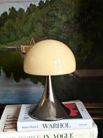 Tafellamp - Glas, Chroom - Bauhaus space age, Antiek en Kunst, Curiosa en Brocante