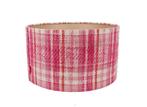 Lampenkap Roze Ruit Ø 45 cm, 25 tot 50 cm, Rond, Nieuw, Eclectisch