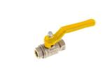 Rp 1/4 inch Gas 2-Weg Messing Kogelkraan, Verzenden, Nieuw