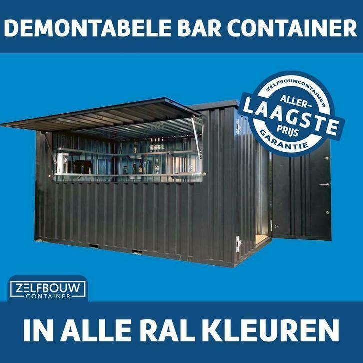 Zeecontainer bar | Luifel container | Koop nu |Laagste prijs, Doe-het-zelf en Verbouw, Containers, Ophalen
