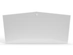 Afdekkap nokstuk-Wit gelijkend RAL 9010, Doe-het-zelf en Verbouw, Glas en Ramen, Ophalen of Verzenden, Nieuw