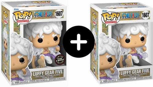 Funko Pop! Combideal - One Piece Luffy Gear 5 #1607 + Chase, Verzamelen, Poppetjes en Figuurtjes, Nieuw, Verzenden