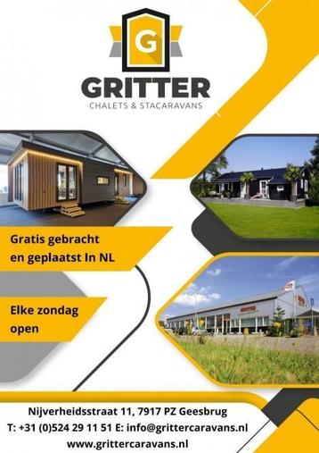 7 Dagen in de week GEOPEND - GRITTER CHALETS &amp; STACARAVA beschikbaar voor biedingen