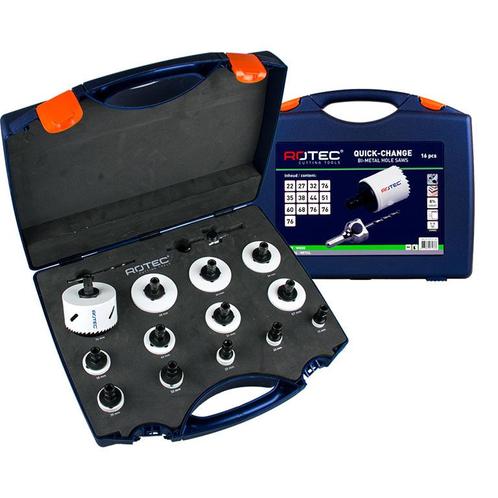 Rotec Gatzagenset Quick-change 527 - Allround 6-KNT 11,, Doe-het-zelf en Verbouw, Gereedschap | Boormachines, Nieuw, Verzenden