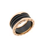 18 Krt. Rosé gouden ring; B.zero1 | BVLGARI, Sieraden, Tassen en Uiterlijk, Ringen, Gebruikt, Overige kleuren, 20 of groter, Ophalen of Verzenden