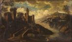 Italiaanse school (XVIII) - Paesaggio, Antiek en Kunst