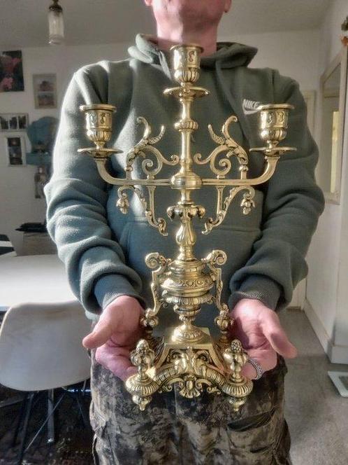 Pendule Lodewijk XVI-stijl - Verguld brons - 1850-1900 - Top, Antiek en Kunst, Antiek | Klokken