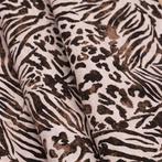 BA141 - Dierenprint Safari Mix-stof – gevlekt & zebraprint -, Antiek en Kunst