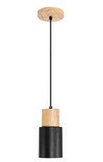 Industriële Hanglamp – Vintage Plafondlamp Hout en Metaal, Huis en Inrichting, Lampen | Hanglampen, Verzenden, Nieuw
