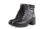 Mustang Veterboots in maat 39 Zwart | 10% extra korting, Kleding | Dames, Schoenen, Verzenden, Zwart, Overige typen, Zo goed als nieuw