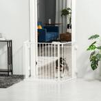 TRUUSK Honden Afscheidingshek Configureerbaar En Hoekverstel, Verzenden, Nieuw