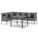 Luxe Tuinset Rattan 2-delig | Tweedekansje | OP=OP, Tuin en Terras, 5 zitplaatsen, Rotan, Nieuw, Ophalen of Verzenden