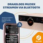 2dekans | Denver Retro Platenspeler - Radio - CD - Cassette, Ophalen of Verzenden, Zo goed als nieuw