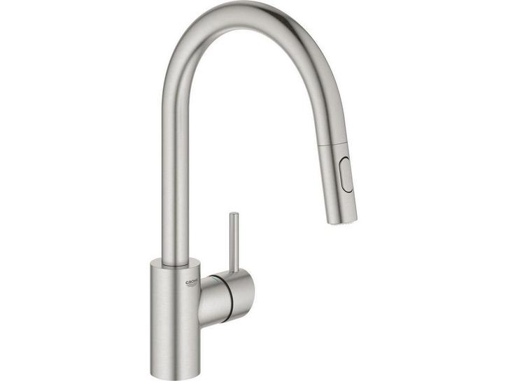 GROHE Concetto - Keukenkraan - Uittrekbare handdouche 2, Doe-het-zelf en Verbouw, Sanitair, Zo goed als nieuw, Verzenden