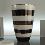Secoloventesimo - Vaas - Vaso Impero zwart goud wit - 24 kt, Antiek en Kunst