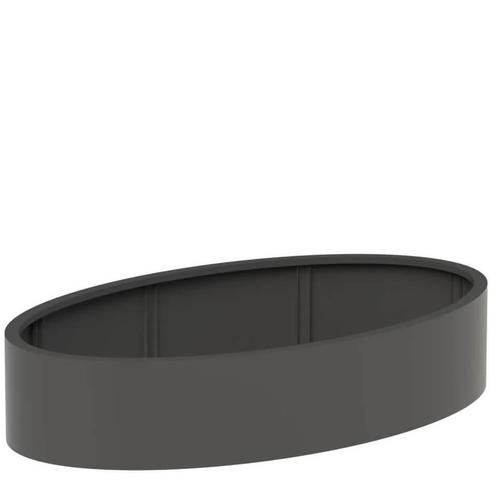 Aluminium plantenbak 200x120x40cm - Met bodem, Tuin en Terras, Bloembakken en Plantenbakken, 30 tot 60 cm, 100 cm of meer, Tuin