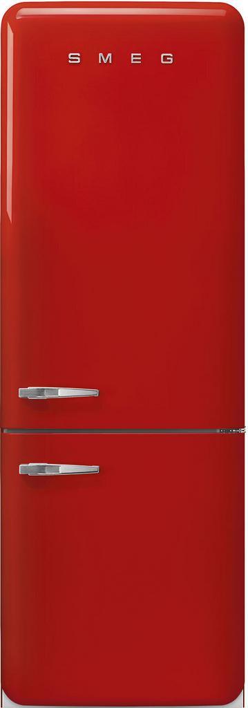 Smeg FAB38RRD5 koelkast rood - rechtsdraaiend, Witgoed en Apparatuur, Koelkasten en IJskasten, 200 liter of meer, Energieklasse A of zuiniger