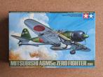 Tamiya 61027 Mitsubishi A6M5c Zero Fighter (Zeke) 1:48, Hobby en Vrije tijd, Modelbouw | Vliegtuigen en Helikopters, Verzenden