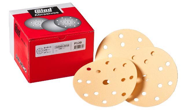 Colad klittenband discs schuurschijven 150mm met klittenband, Doe-het-zelf en Verbouw, Schildersmaterialen, Nieuw, Ophalen of Verzenden