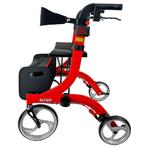 Rollator lichtgewicht Drive Nitro rood M, Diversen, Verpleegmiddelen, Ophalen of Verzenden, Nieuw