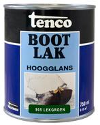 Tenco bootlak kleur 750 ml, lekgroen, bus, Verzenden, Nieuw