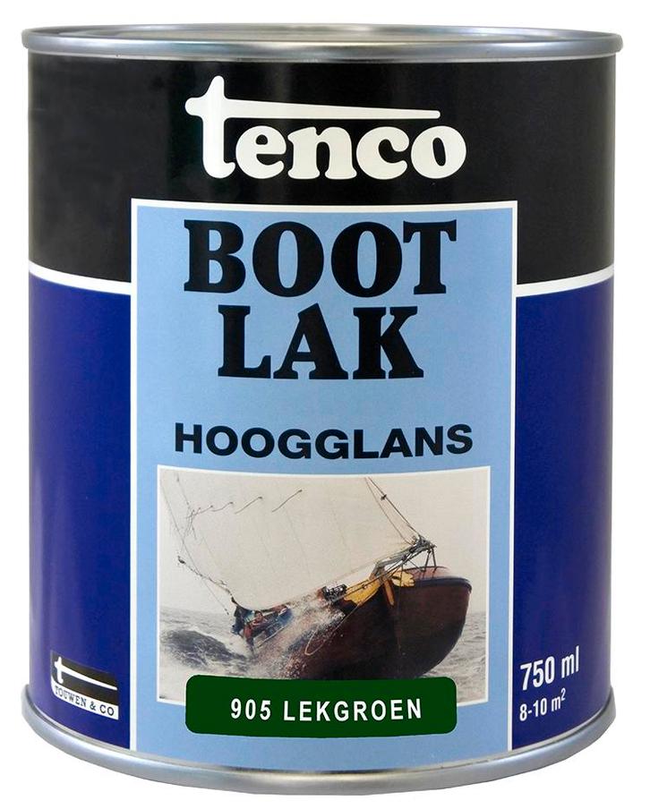 Tenco bootlak kleur 750 ml, lekgroen, bus, Watersport en Boten, Accessoires en Onderhoud, Nieuw, Verzenden